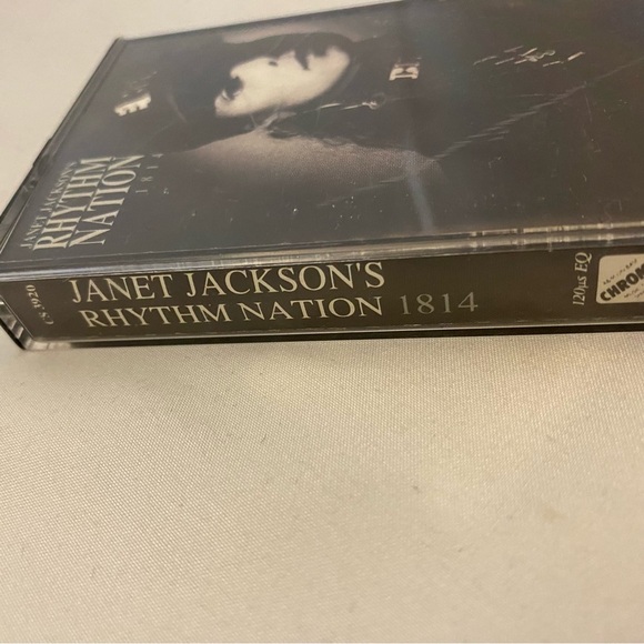 Janet Jackson - Rhythm Nation - 1989 Cassette /R&B Soul Vocal Pop - Picture 3 of 16
